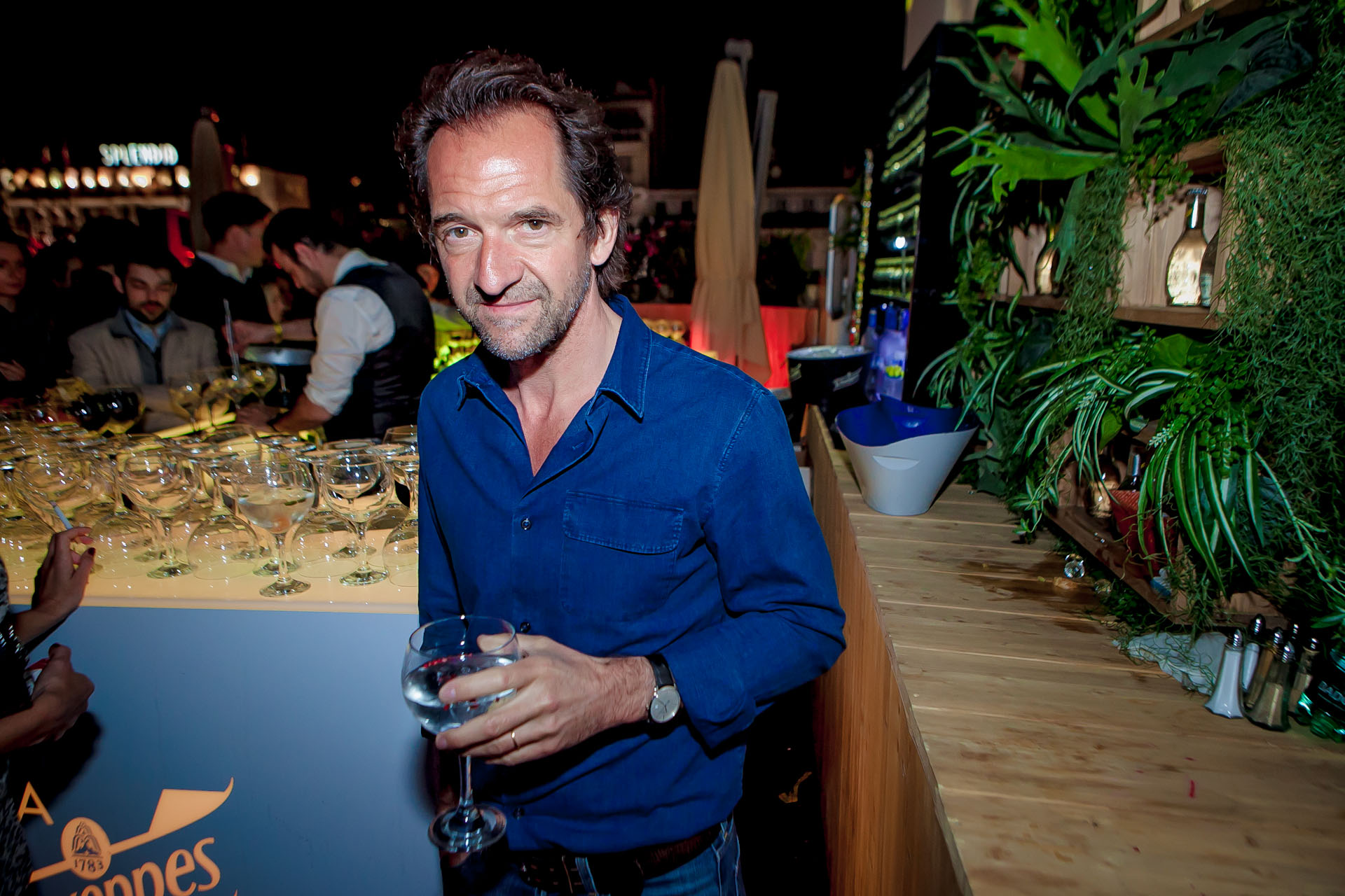 Stéphane De Groodt à la Villa Schweppes à Cannes, le 21 mai 2015