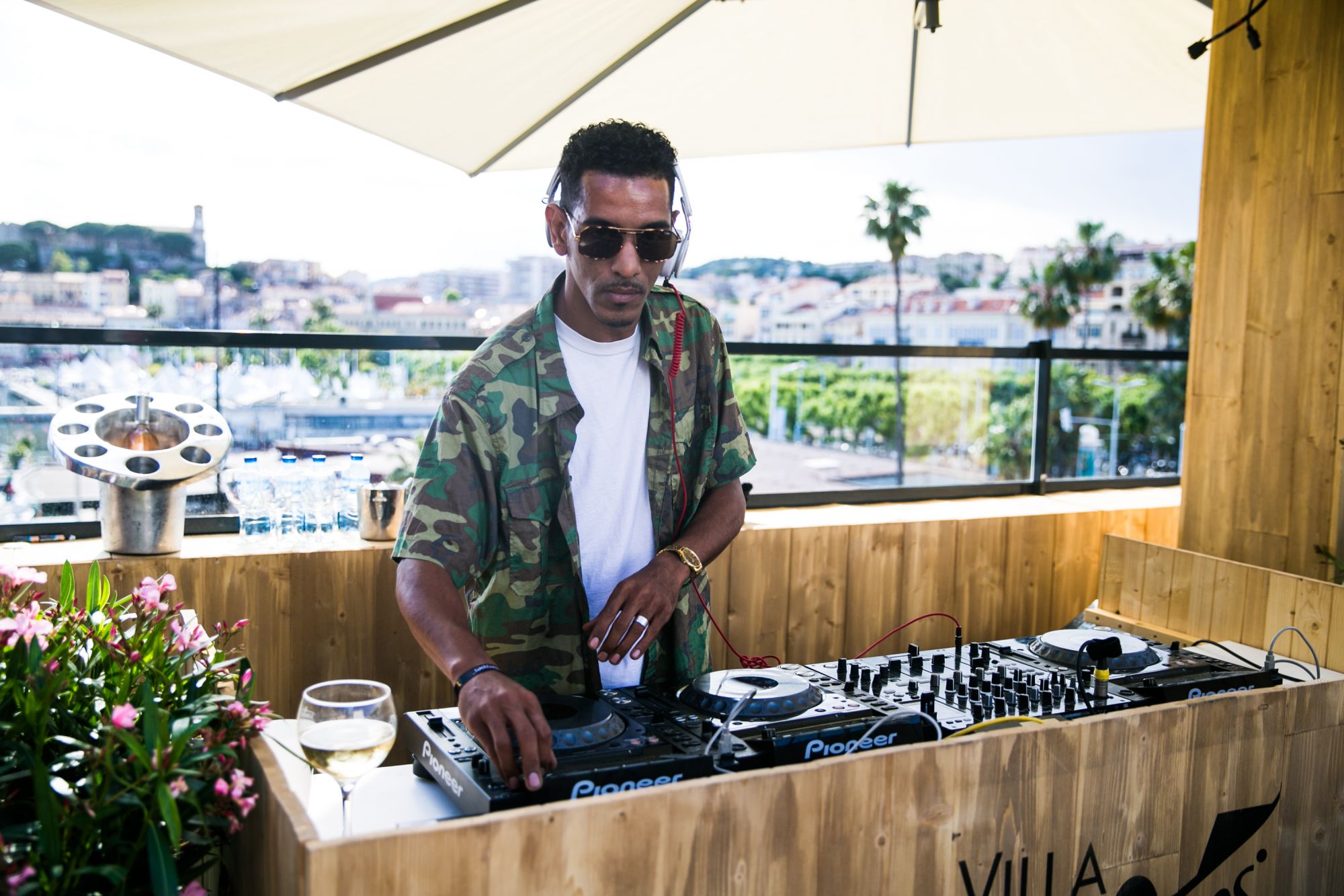 Richie Reach à la Villa Schweppes de Cannes, le 21 mai 2015