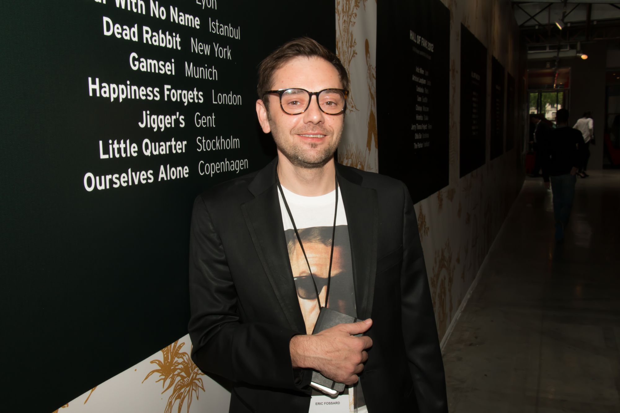 Eric Fossard, organisateur du Cocktails Spirits 2015 à la Maison Rouge