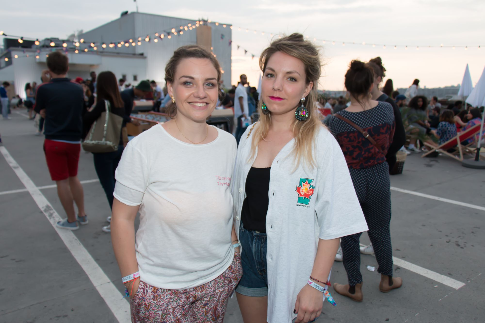 H&M Block Party 2, dimanche 14 juin 2015 - Photo 99 (Anne Guitteny et Allison de Villers)