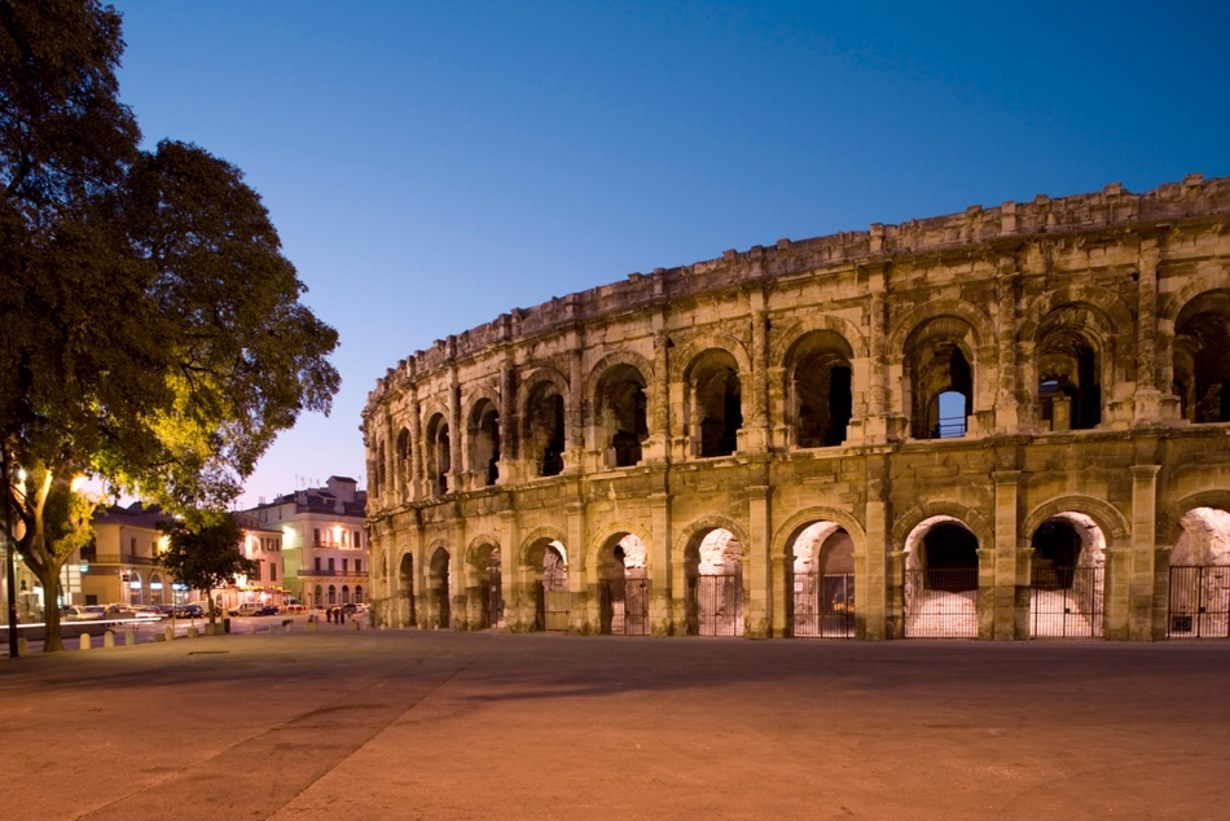 Les Arènes de Nîmes où se tiendra la fête de closing du festival Anîmé le 27 juin 2015