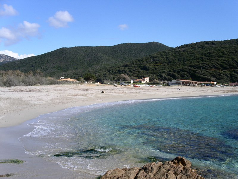 La plage de Capo di Feno