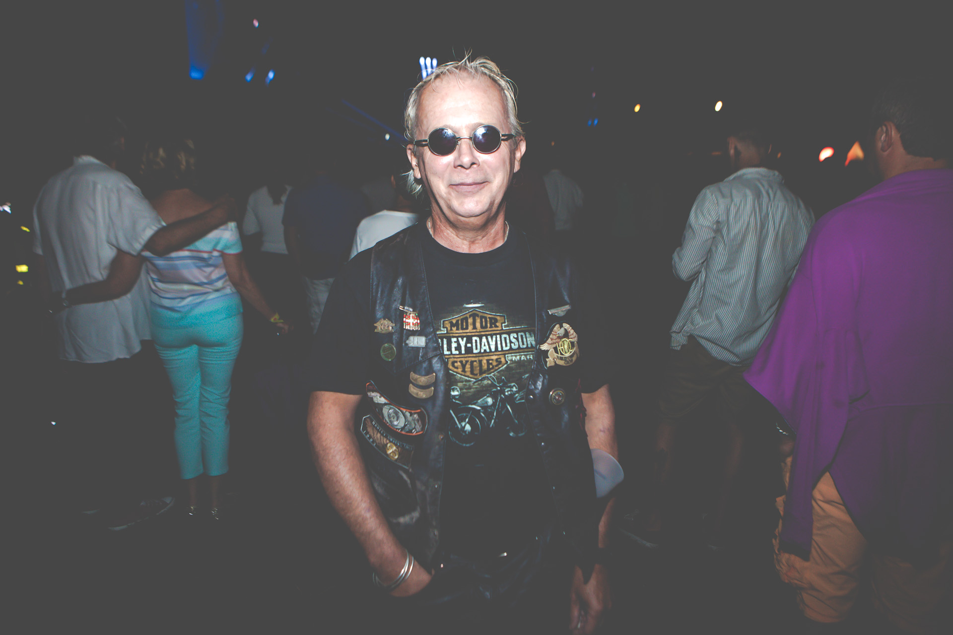 Les fans de Johnny Hallyday au BIG Festival, le 17 juillet 2015 - photo 2