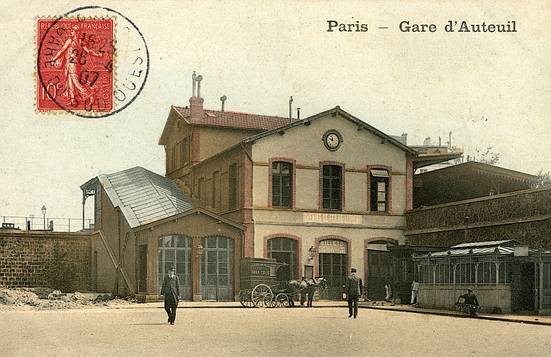 L'ancienne gare d'Auteuil