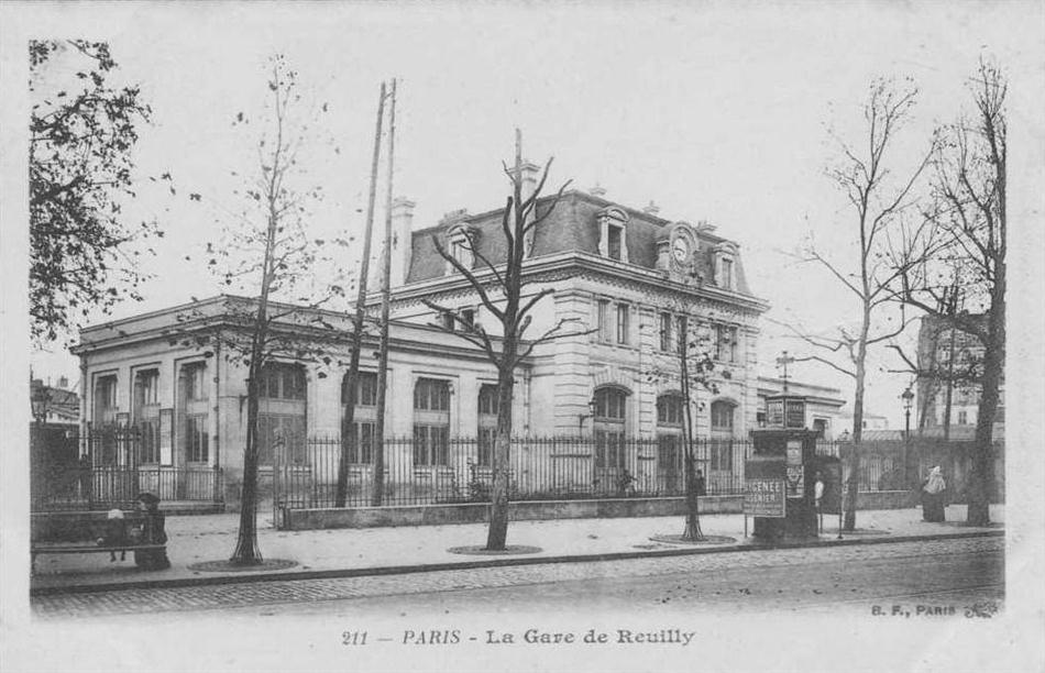 La gare de Reuilly