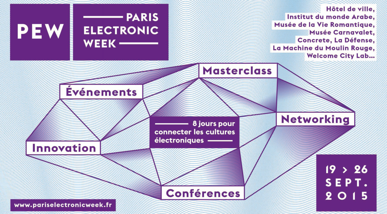 La Paris Electronic Week du 19 au 26 septembre 2015