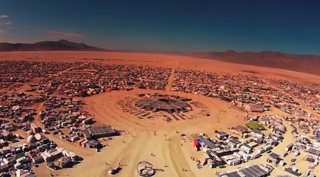 Le site de Burning Man