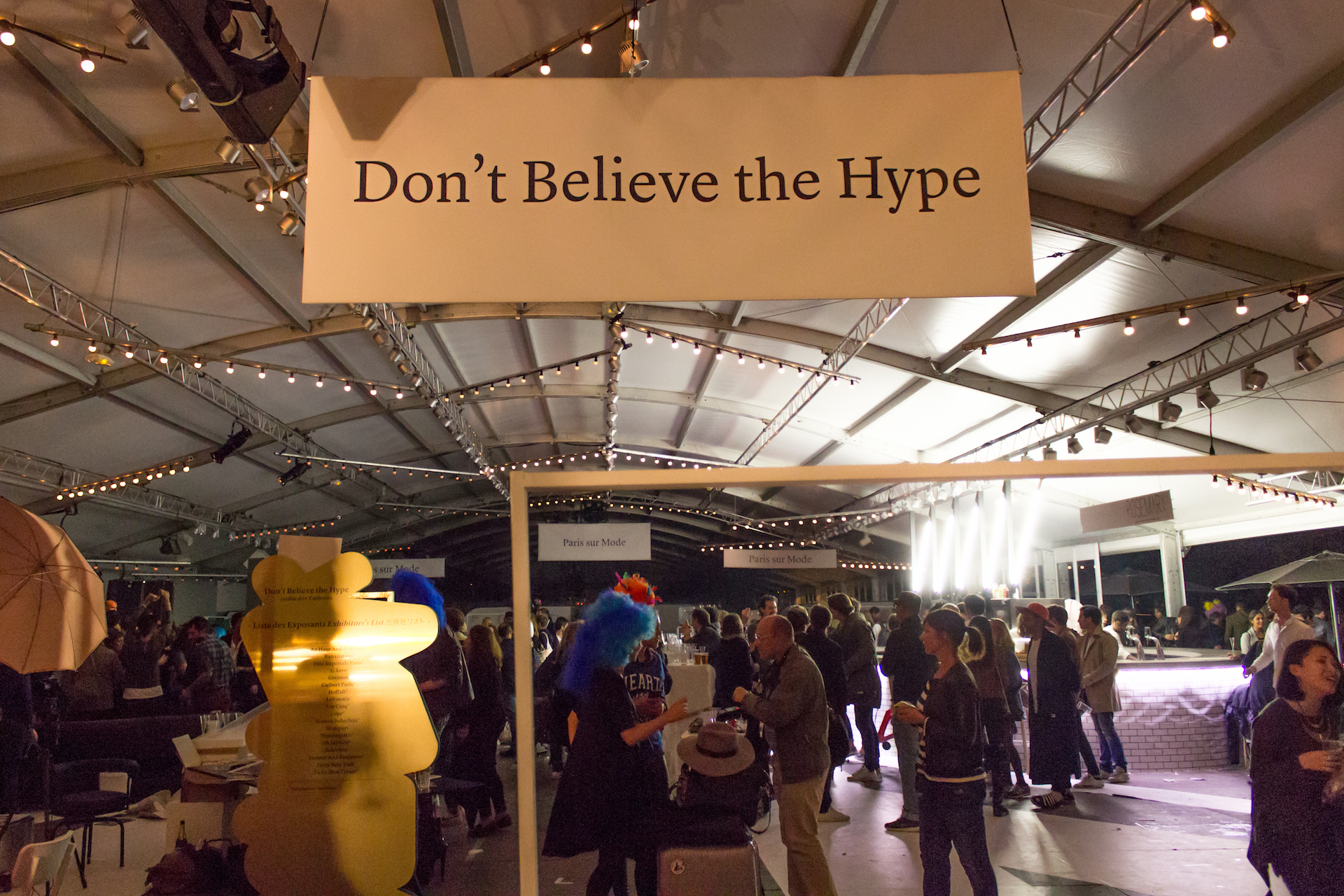 Soirée Don't Believe the Hype 2015 aux Tuileries - Photo 2