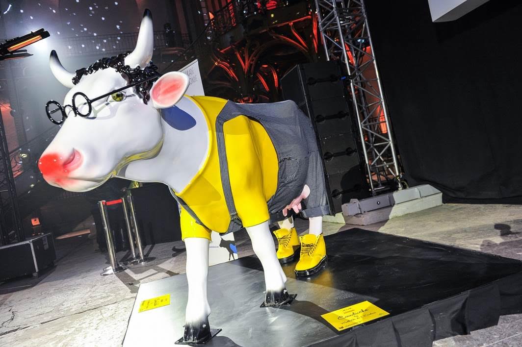 L'exposition "Cow Parade Transhumance" du 20 novembre jusqu'au 8 décembre 2015 au Mini Palais