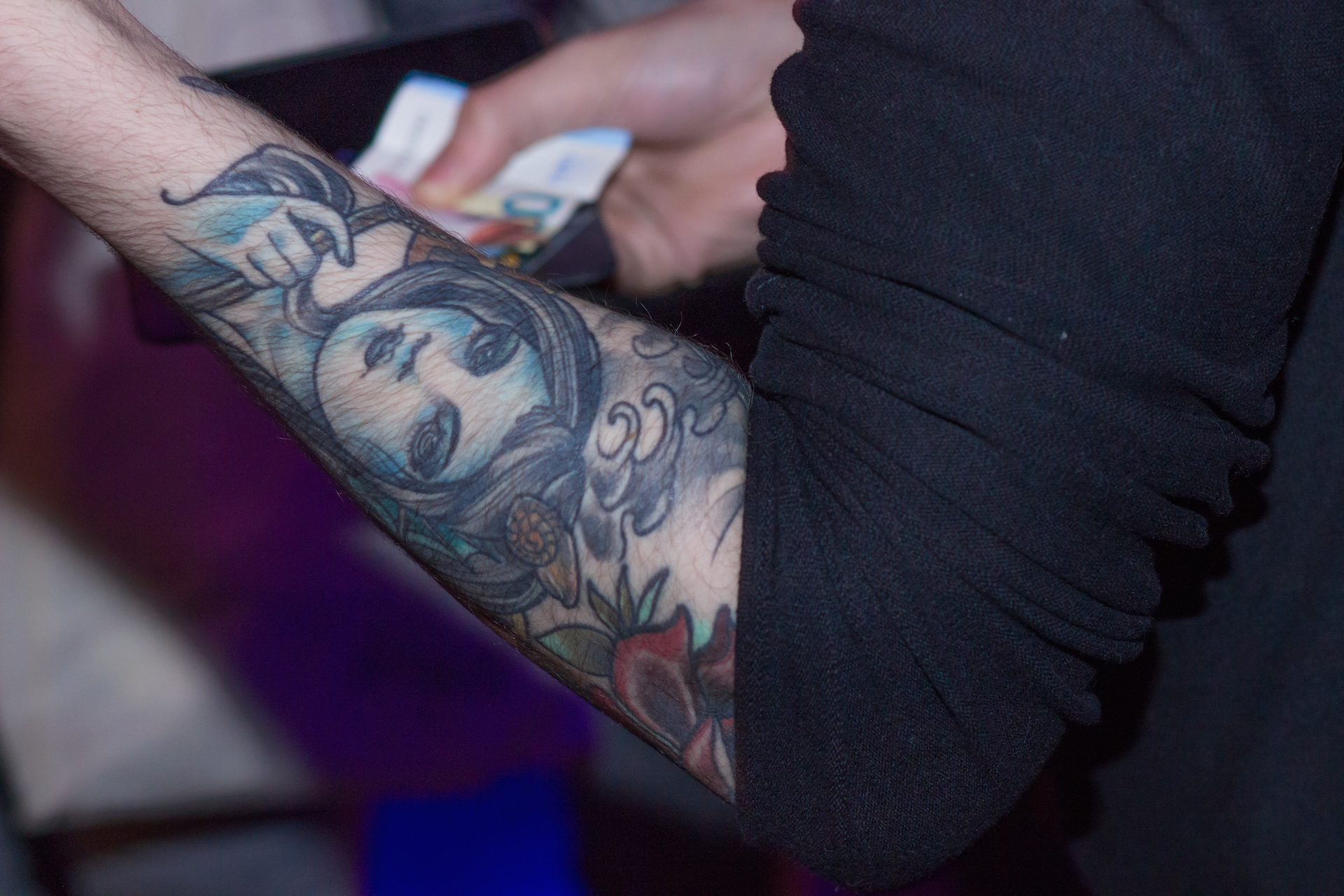 40 tatouages repérés lors de la fête The Tattoorialist au Théâtre du Renard - Photo 5