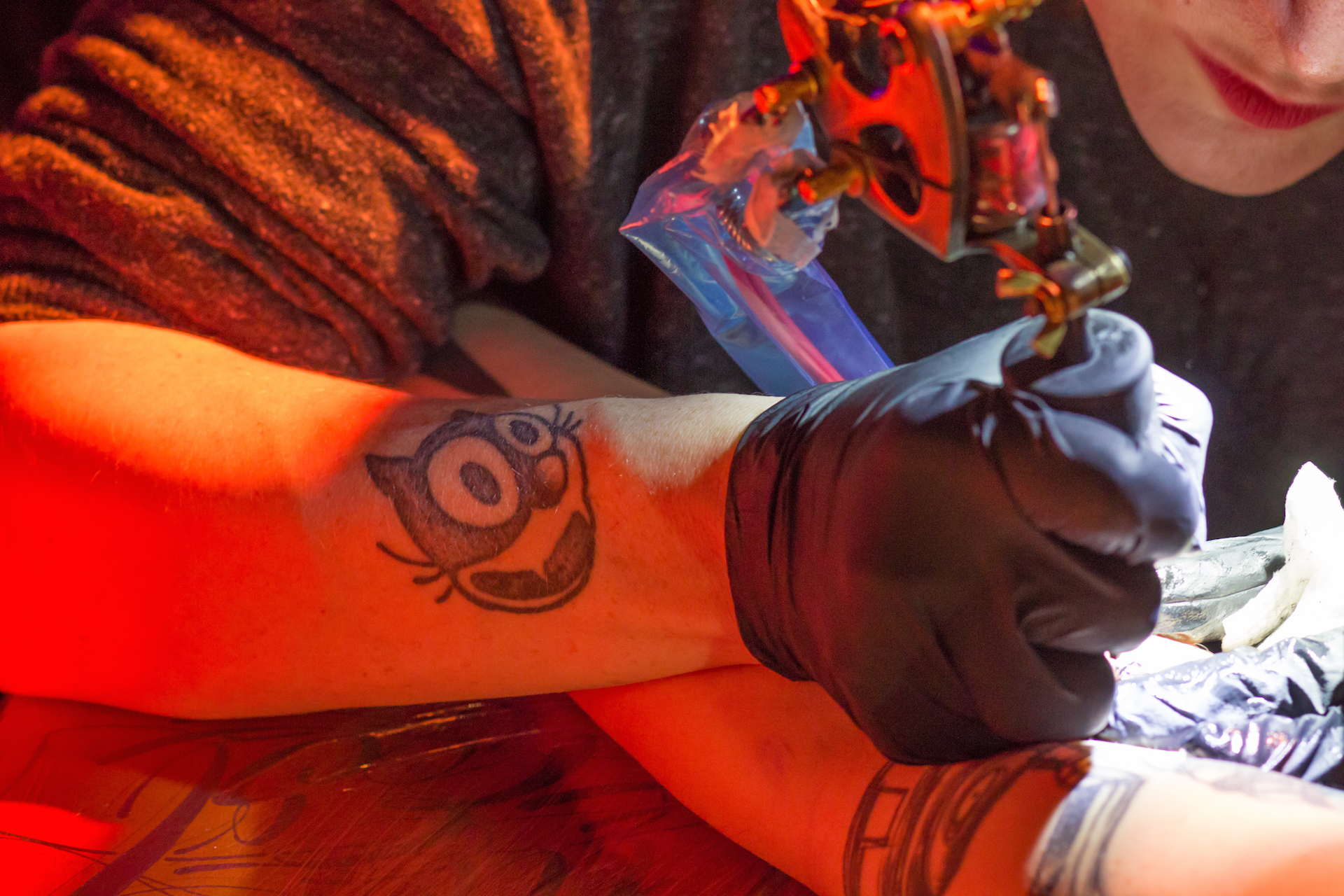 40 tatouages repérés lors de la fête The Tattoorialist au Théâtre du Renard - Photo 12