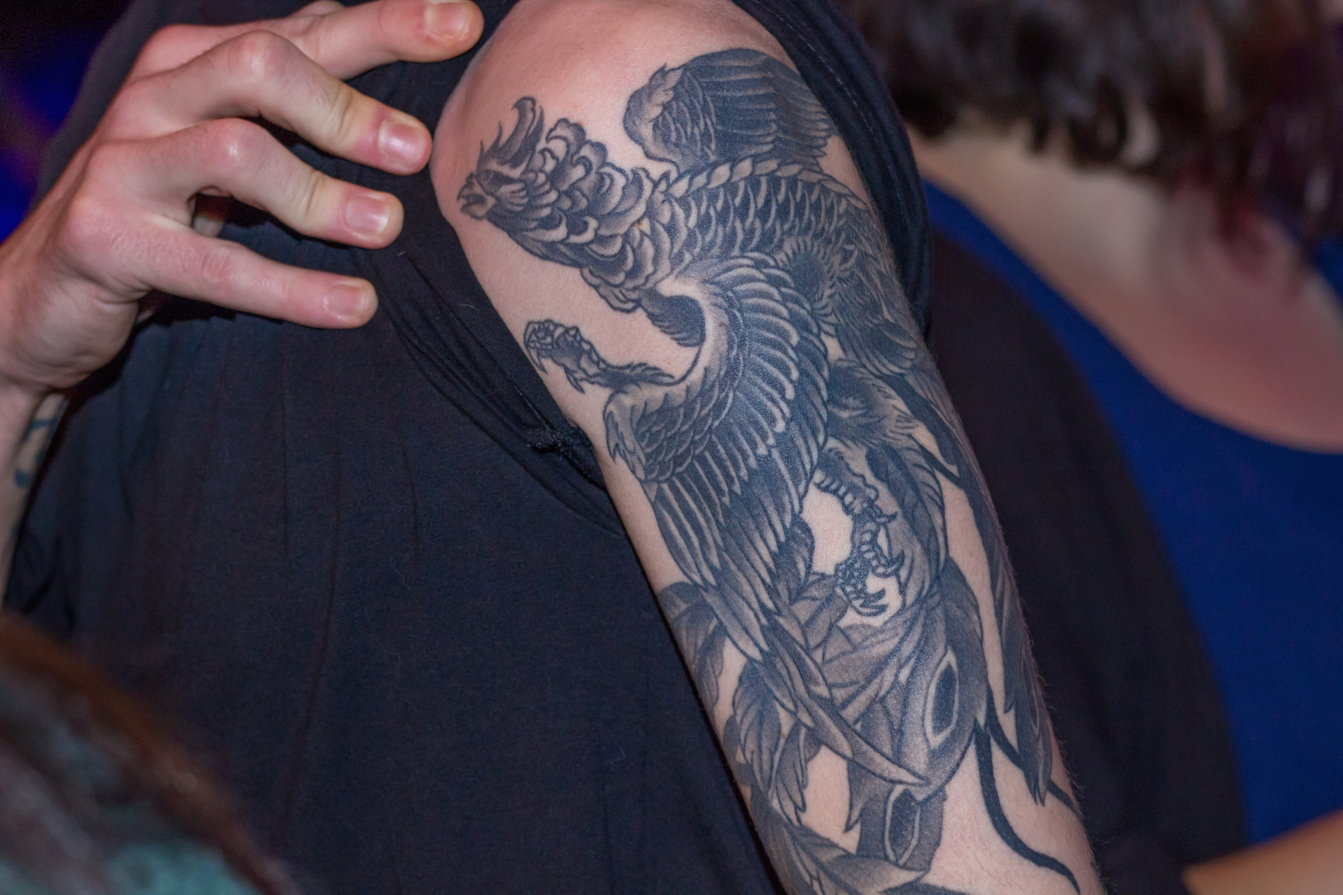 40 tatouages repérés lors de la fête The Tattoorialist au Théâtre du Renard - Photo 16