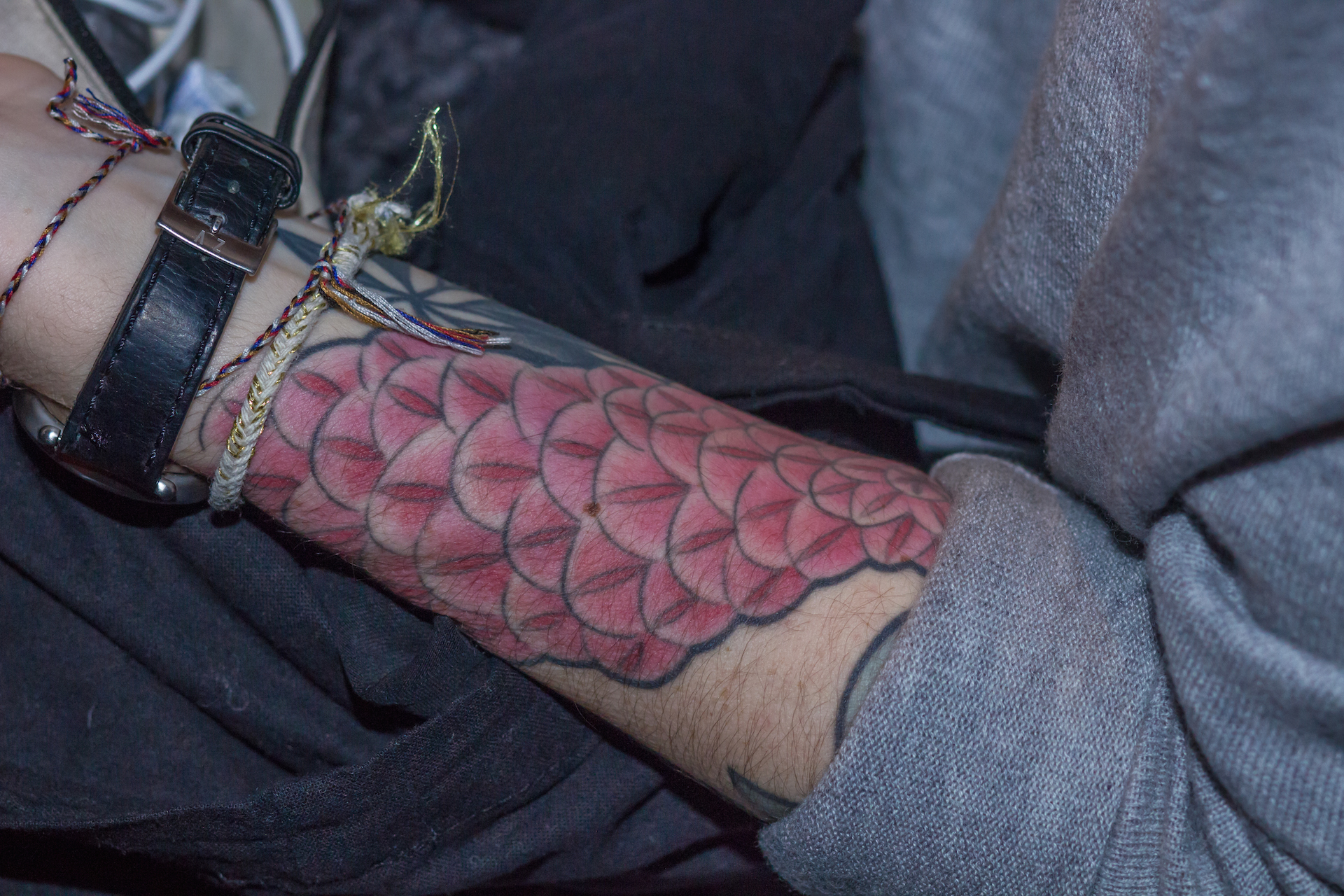 40 tatouages repérés lors de la fête The Tattoorialist au Théâtre du Renard - Photo 23