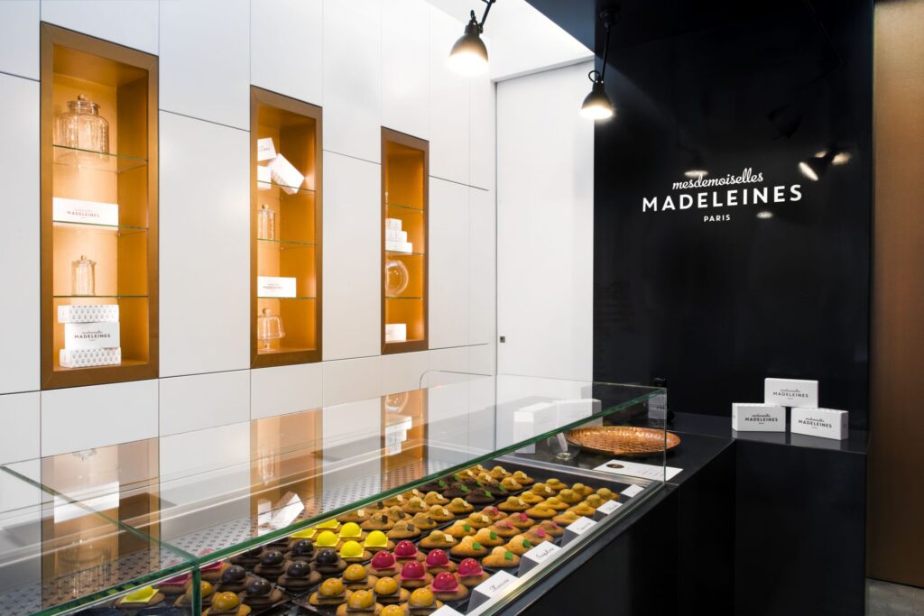 La boutique mesdemoiselles madeleines dans le 9ième arrondissement de Paris.