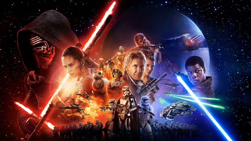 L'affiche officielle de Star Wars : Le Réveil de la Force