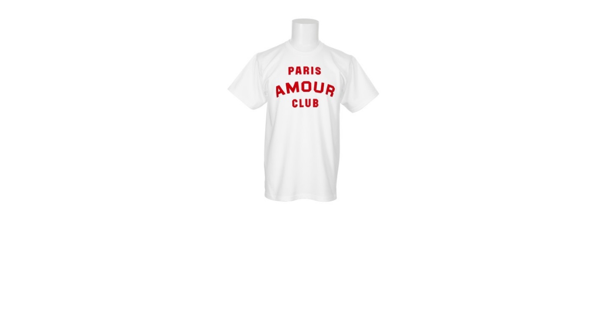 T-Shirt PARIS AMOUR CLUB X INAVEM en vente chez colette