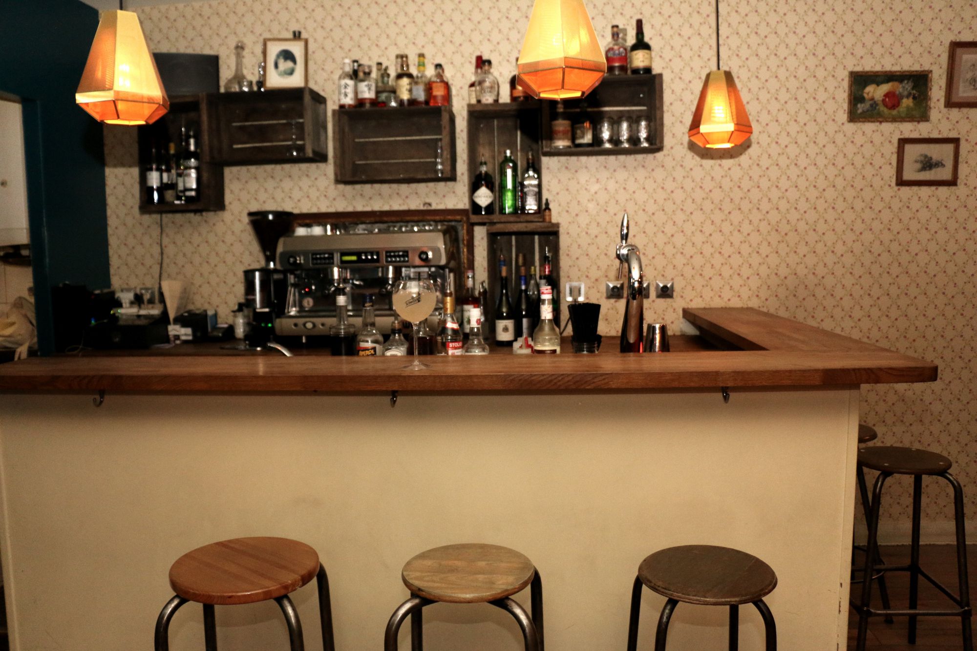 Le bar du Petit Matieu.