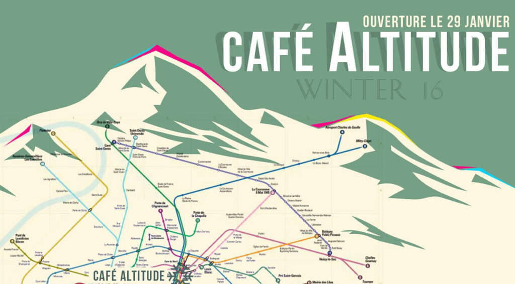 Le Café Altitude au Café A du 29 janvier au 14 avril 2016