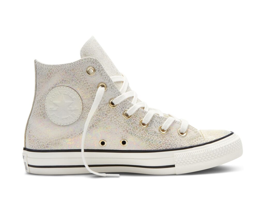 Converse Chuck Taylor All Star Iridescent Leather.
