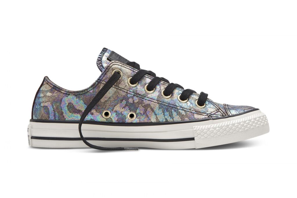 Converse Chuck Taylor All Star Iridescent Leather.