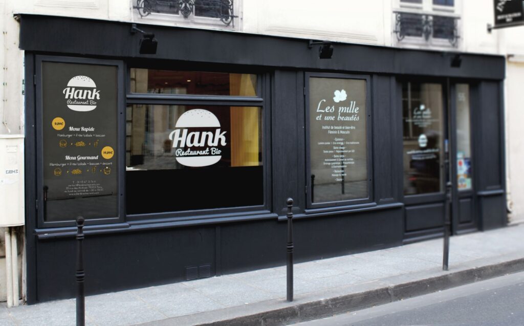 Hank Burger, 55 rue des Archives, 75003 Paris.