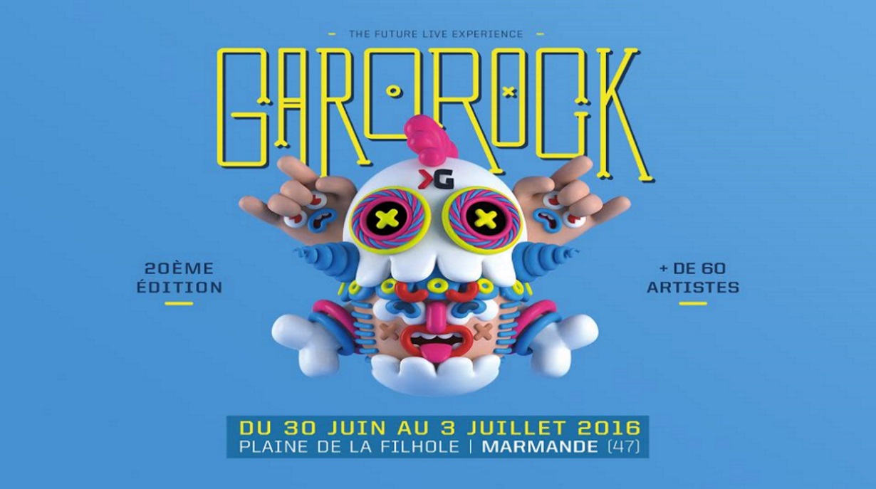 Le festival Garorock aura lieu du 30 juin au 3 juillet 2016