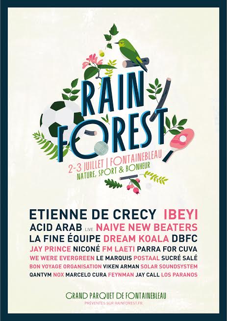 Rainforest festival 2016