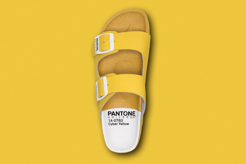 Pantone Universe Footwear collection printemps-été 2016.