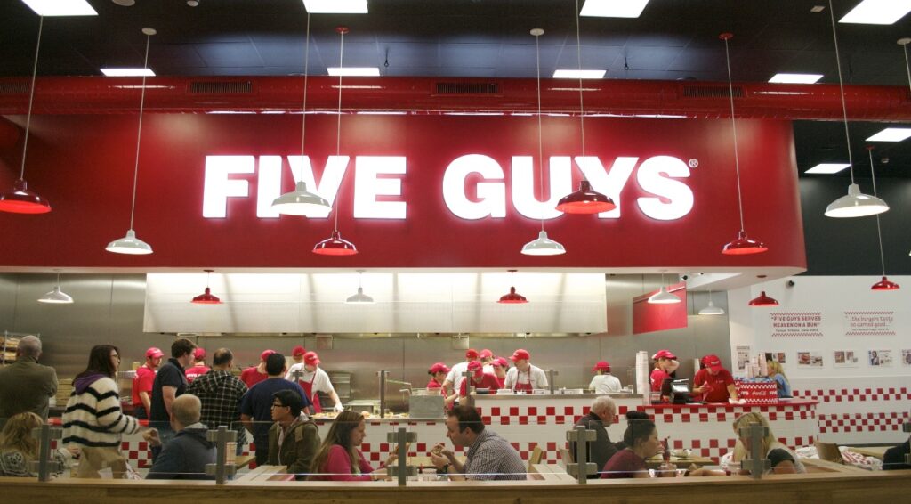 Five Guys va ouvrir son premier restaurant en France d'ici l'été prochain.