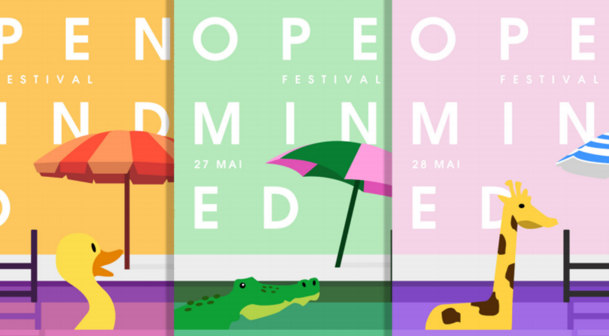 Le festival Open Minded aura lieu du 26 au 28 mai 2016