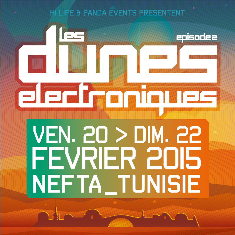 Les Dunes Electroniques - flyer