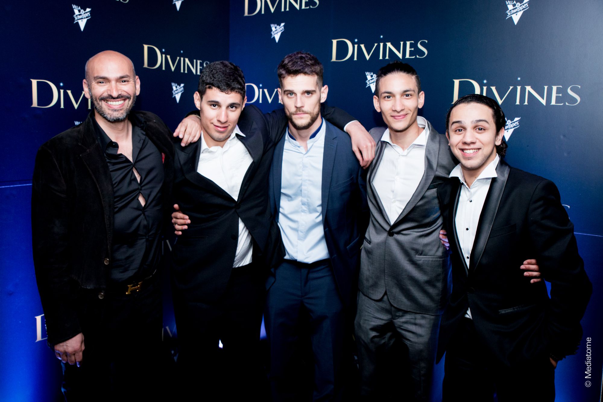 Le casting masculin de Divines le 19 mai 2016 à la Villa Schweppes de Cannes