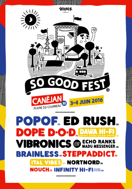 L'affiche de So Good Fest 2016