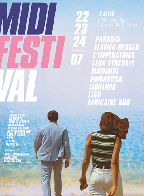 Affiche Midi Festival 2016
