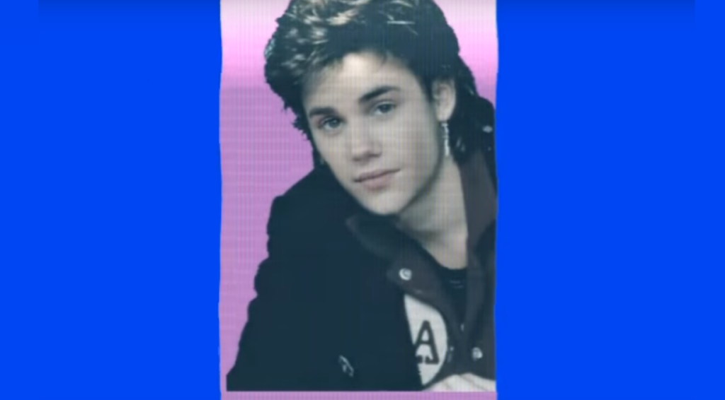 "Justin Bieber - What Do You Mean it's 1985?" du Canadien Tronicbox.