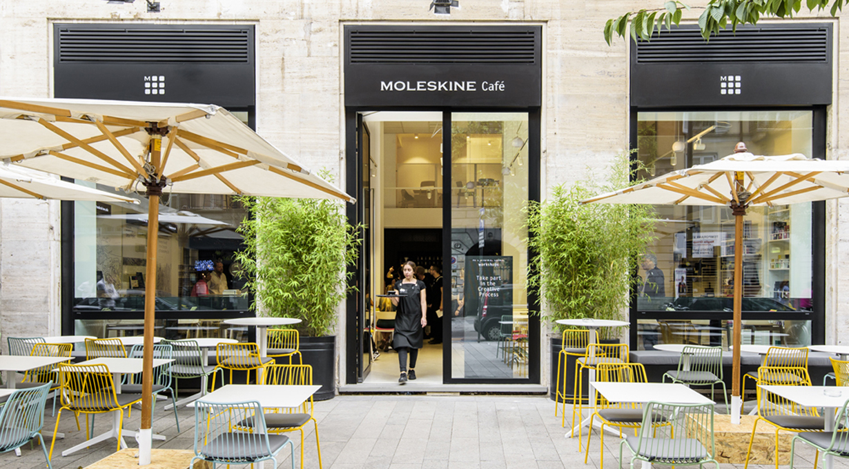 Le Moleskine Café à Milan en Italie