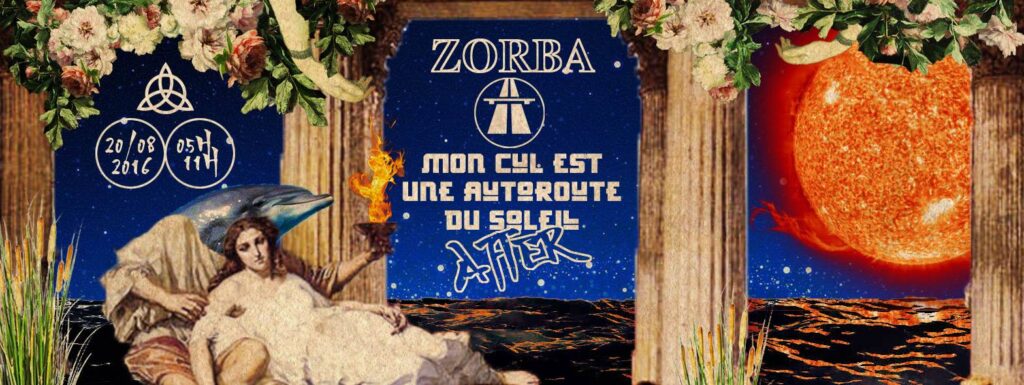 After Mon Cul Est Une Autoroute Du Soleil samedi 20 septembre, de 5h à trop tard au Zorba