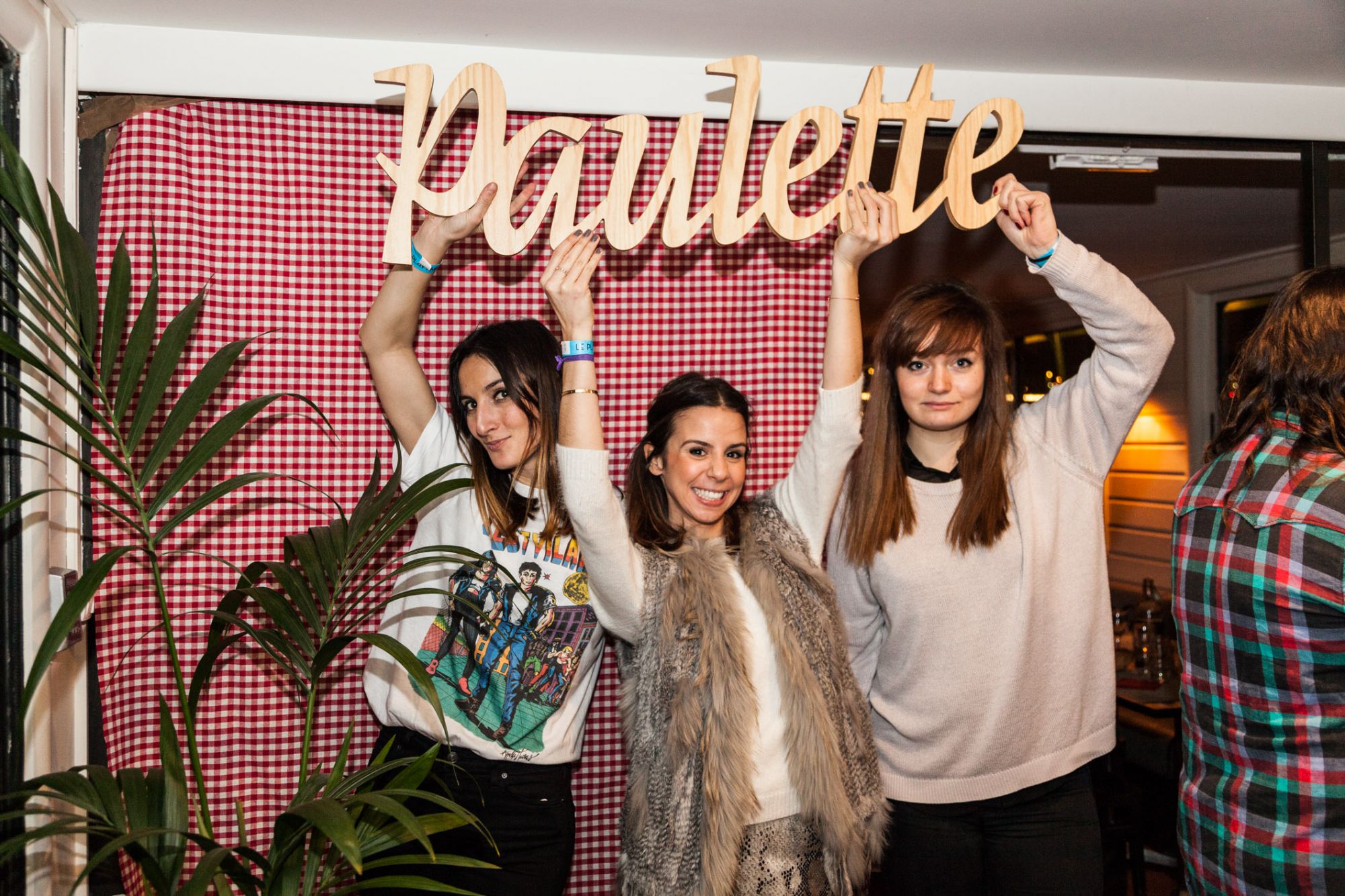 Raclette Party au Playtime avec Paulette (Marion Galtier, Bénédicte Hallion et Alice Marois)