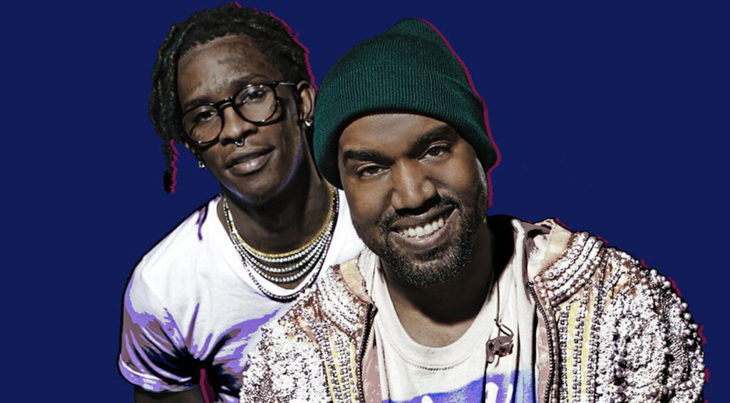 Young Thug et Kanye West : la version originale de "Famous"