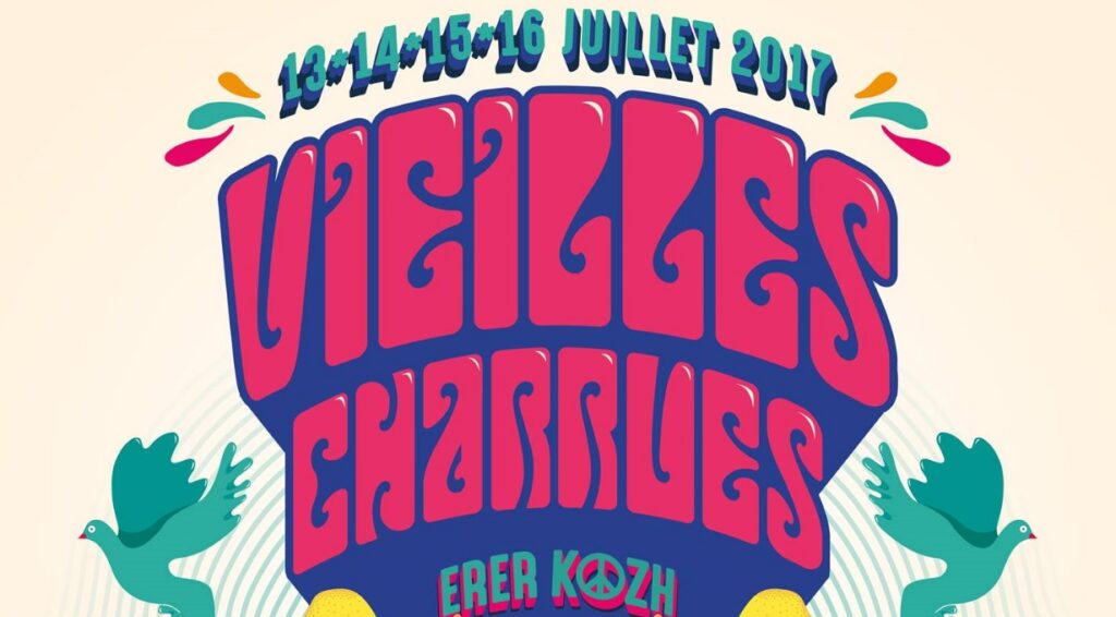 Affiche du festival Les Vieilles Charrues 2017