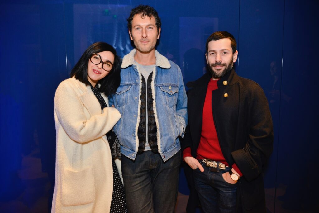 Sylvie Hoarau, Simon Buret et Alexis Mabille à la soirée des 25 ans du parfum Angel de Mugler