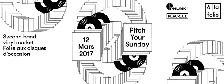 Pitch Your Sunday à A la Folie ce dimanche 12 mars 2017