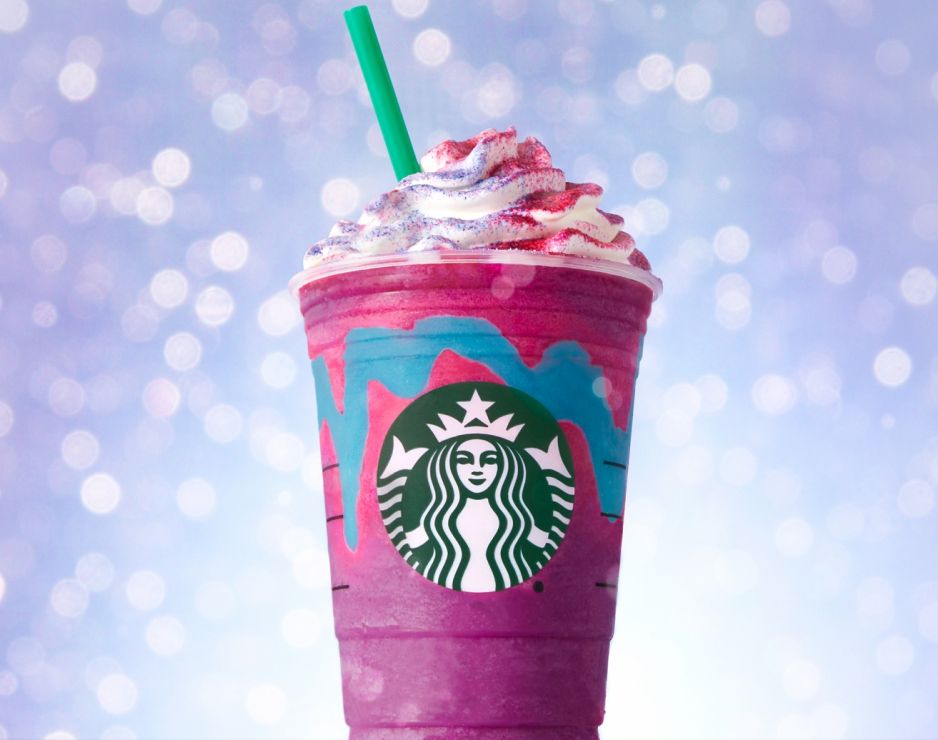 L'Unicorn Frappuccino de Starbucks