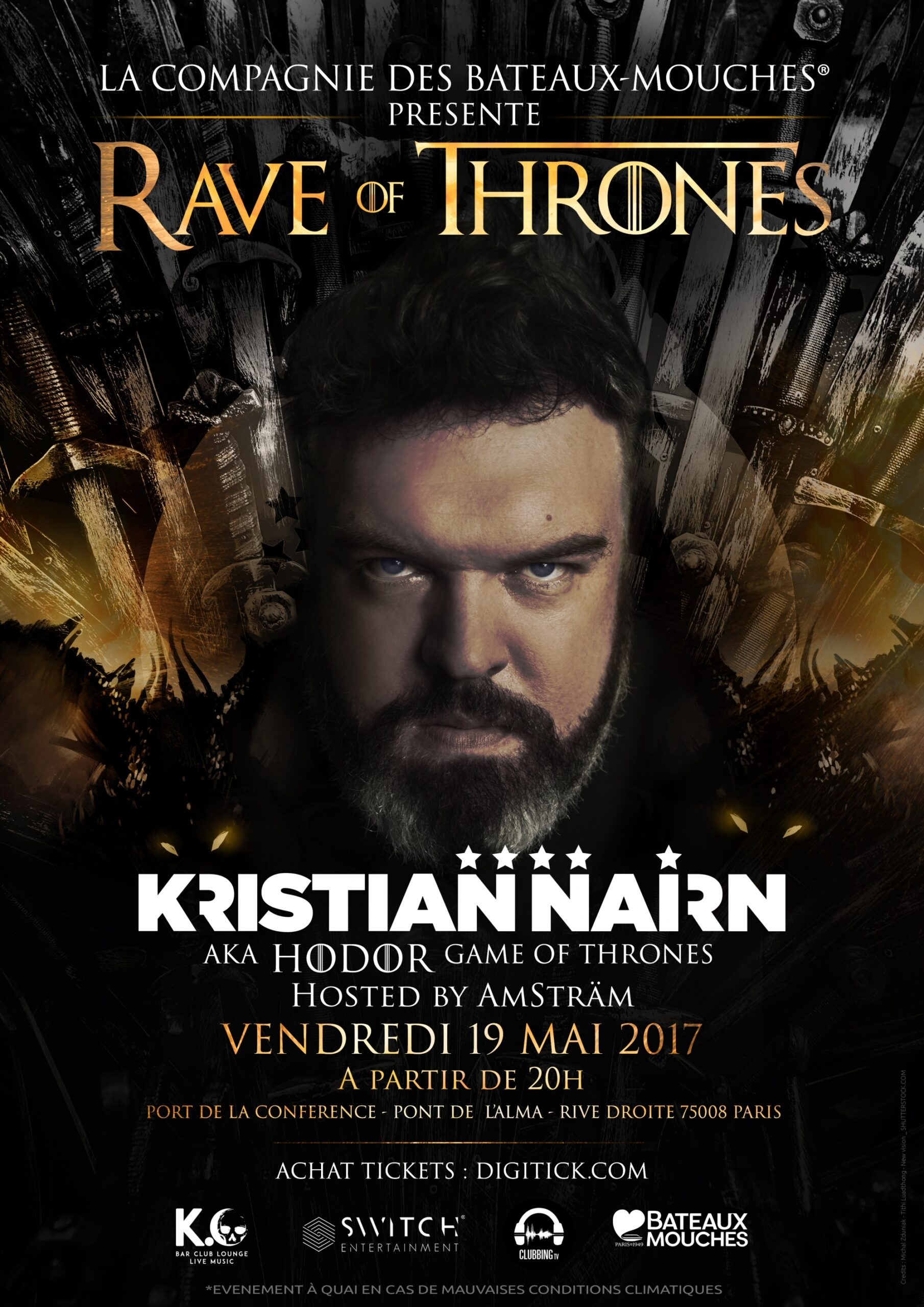 Rave of Thrones vendredi 19 mai 2017, de 19h à 2h - Photo 2