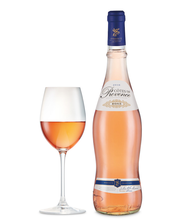 Le Côte de Provence Rosé 2016, médaille d'argent 2017 de l'International Wine Challenge.