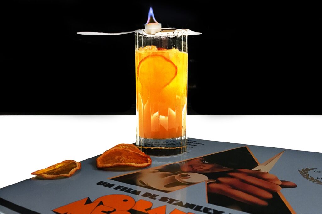 Le cocktail Orange Mécanique du Yeeels