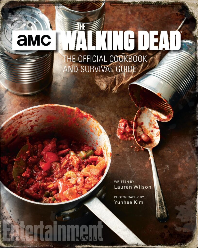 Le livre de recettes de cuisine The Walking Dead