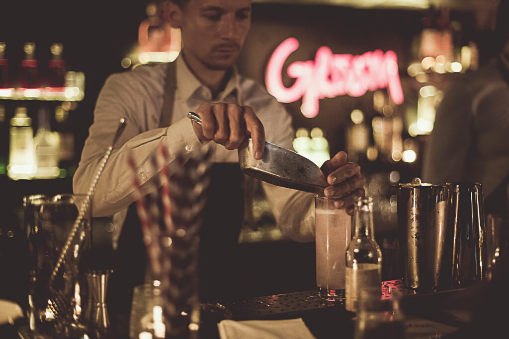 Le bar à cocktails du Groom à Lyon