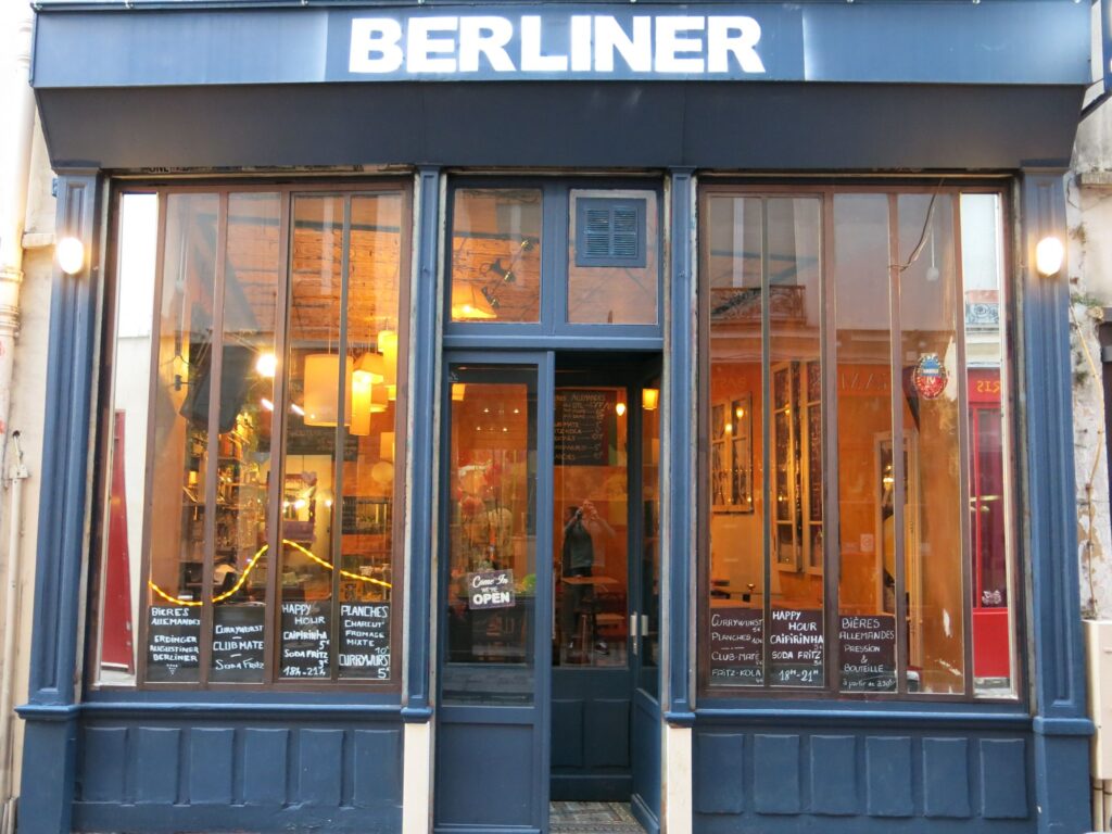 Le bar Berliner à Bastille