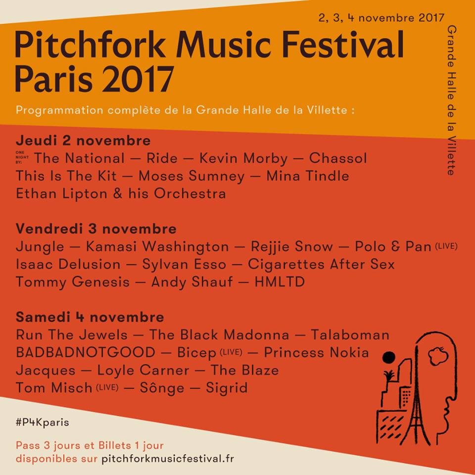 Affiche du Pitchfork Music Festival